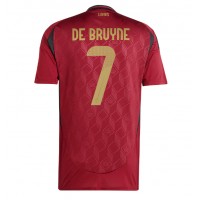 Echipament fotbal Belgia Kevin De Bruyne #7 Tricou Acasa European 2024 maneca scurta